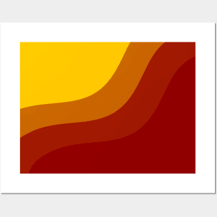 Abstract Waves Posters and Art